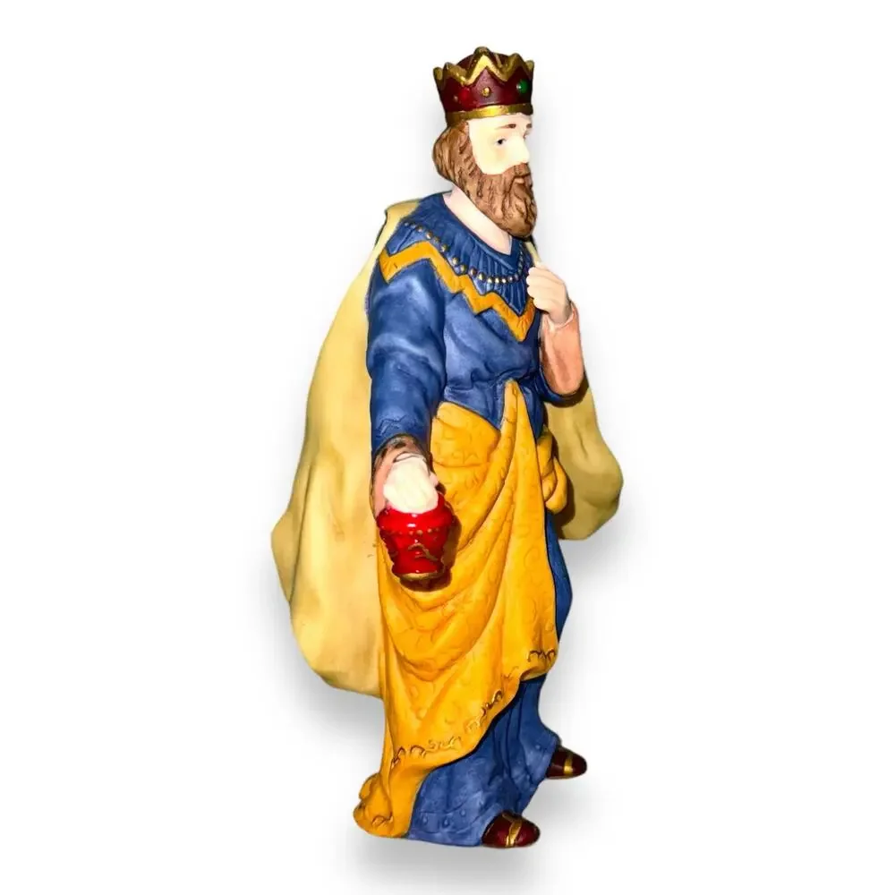 Holiday Time Ceramic Wise Man Nativity Replacement Accessory 6
